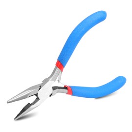 Needle Nose Pliers 5 Inch Jewelry Pliers Jewelery Making Tools Precision Pliers Small Needle Nose Pliers for Jewelry Repair, Wire Bending, Gripping