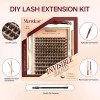 Pestañas Extensions Kit 144pcs Hd01 Curvation D 8-18 Mm
