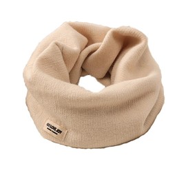 BSLVWG Winter Multifunctional Neck Warmer Fleece Lined Scarf Fleece Thicken Windproof and Dust Skiing Circle Lining Knit Infin for Mens Womens (Beige)