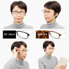 GALAXSEE Reading Glasses Ultra Thin Blue Light Cut Stainless Steel