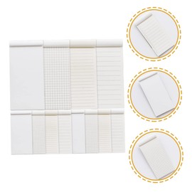 Operitacx 12st Tragbares Notizbuch Notizblöcke Abreißen Mini-notizbuch Pocket-notizblock Klein Notizblöcke Klein Zeitplan-notizblöcke Notizbuch Im Taschenformat Schulheft Papier Weiß