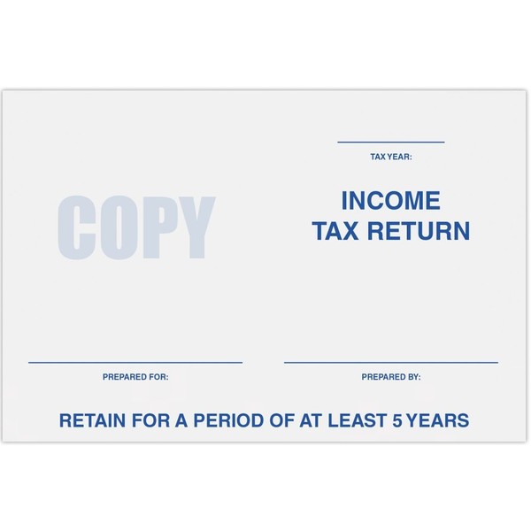 LUXPaper 6 x 9 Booklet Envelopes | Income Tax Return | Bright White | 24lb. Text | 50 Qty