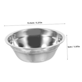 TOVINANNA 6pcs Stainless Steel Facial Mask Bowl Souffle Dishes DIY Face Mask Bowl Facial Masks Mixing Bowl Small Serving Bowl DIY Mask Tool Deep Mixing Bowl Side Dish Bowl Sauce Bowls Silver
