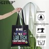 G2TUP Funny Lab Tech Laboratory Technician Week Gift Cosmetic Bag