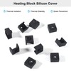 JUZITAO 10PCS 3D Printer Hotend Silicone Sock Heater Block Silicone