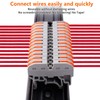 50PCS DIN Rail Connectors Block Terminal Kit,Universal Class Terminal Blocks
