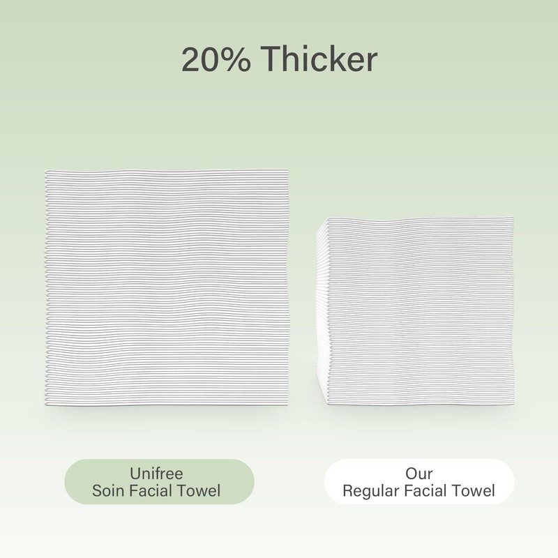 Unifree Facial Towels I Towelettes I Dry Wipes I Makeup