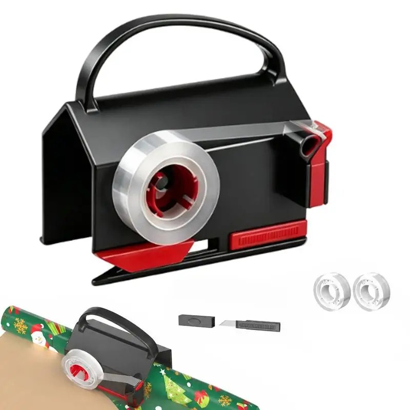 Wrapping Paper Cutter for Gift Wrapping – Black Manual Paper