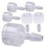 8pcs hose connector lock barb adapter lure hose adapter lock