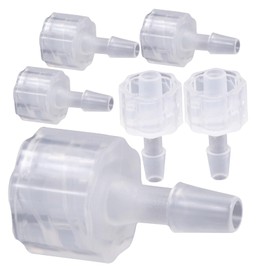 8pcs hose connector lock barb adapter lure hose adapter lock fitting kit lure lock connector lure hose fitting lure lock bottle adapter pp JECOMPRIS