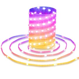 KepStars 66ft String Lights, 200 LED Lights Color Changing String Waterproof, 200+ Preset Scene Modes, Smart App & Remote for Indoor Outdoor Christmas Decoration Party Holiday Home Bedroom Patio Decor