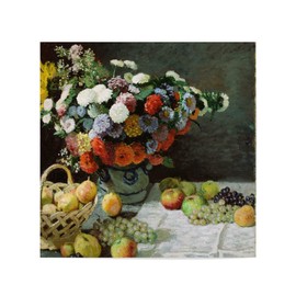 artboxONE Poster 20 x 20 cm Nature Still Life Claude Monet Claude Monet Claude Monet Essen