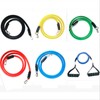 11pcs/set Latex Resistance Bands Multifunction Elastic Exercise Resistance Bands Expander