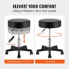 CooFel Rolling Stools with Wheels, 400 LBS Weight Capacity Adjustable