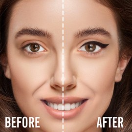 KIMUSE Winged Eyeliner Stamp-2 Eyeliner Pens for Perfect Wing Cat Eye Stamp Eyeliner Waterproof Smudge Proof, Long Lasting Makeup Liquid Eye Liner (BLACK)