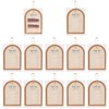FINGERINSPIRE 12 Pcs Press on Nail Display Cards with Hanging
