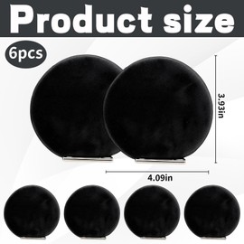 ZHLKHIOP 3 Pairs of Magnetic Mouse Ears for Baseball Caps, Hoodies, Trucker Hats, Reusable Mouse Ears Hat Accessories, Applicable to Tourism, Going Out to Play and Other Scenarios