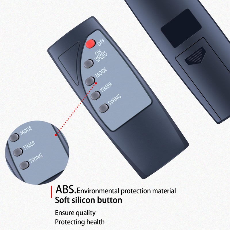 ‎MOVHEIYL Replacement Remote Control Compatible for Sohler 16" Standing Pedestal