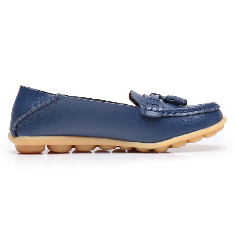 VenusCelia Lantern Comfort - Mocasines planos para caminar para mujer,