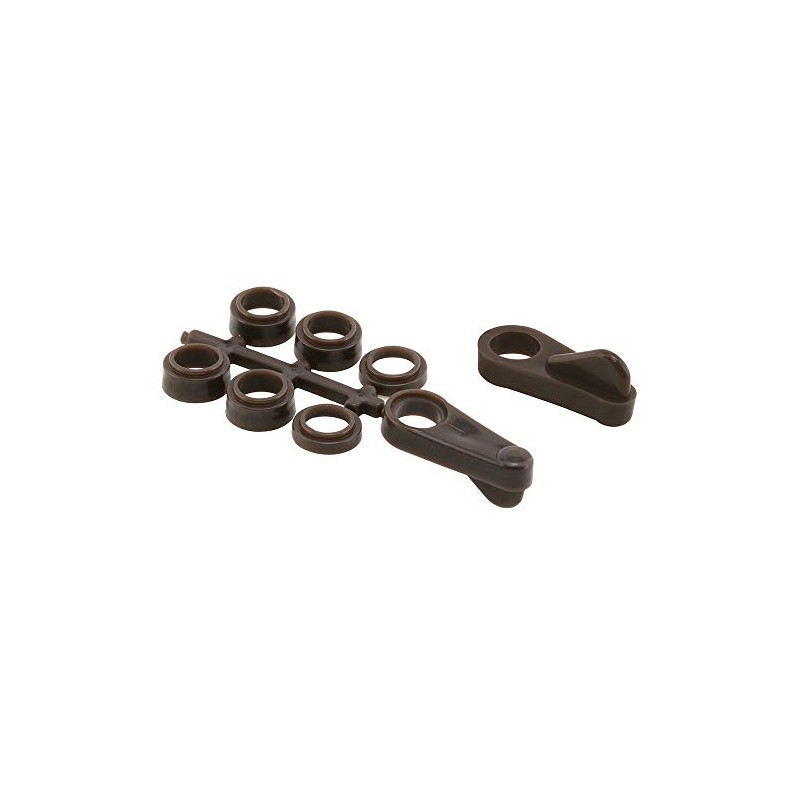 Prime-Line L 5922 Flush to 7/16 In. Plastic Bronze Universal