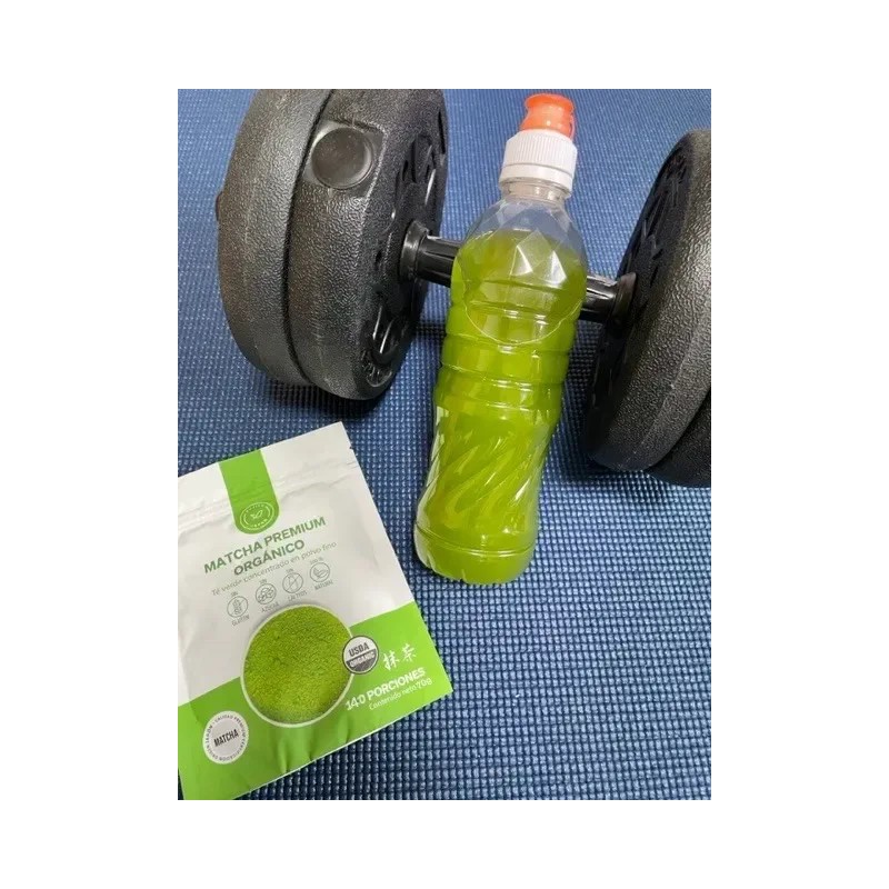 Té Matcha Japonés Premium Orgánico 2 Bolsas (70g C/u)