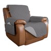 PureFit Reversible Quilted Sofa Cover, Water Resistant Slipcover Furniture Protector,
