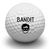 Second Ave Pack of 3 Joke Funny Golf Balls Bandit