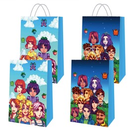 HJHLYYANM Stardew Valley Party Bags - 12 Pcs Favors & Candy Pack for Farm Game Decoration & Birthday Party Supplies