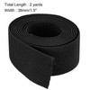 TA-VIGOR 38mm Twill Wide Elastic Band, 1.5 inch 2 Yard