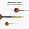 Kolamom Unisex Adult 12 Pieces Darts, Soft Darts with 100