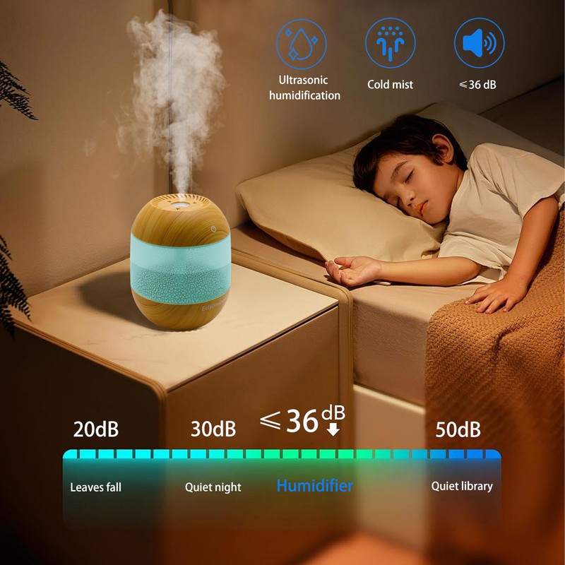 Essential Oil Diffuser for Home, Ultrasonic Aroma Diffuser with Volcano