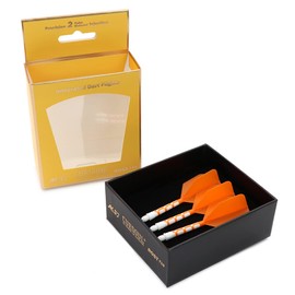 CUESOUL ROST T19 Two-tone 2 Material Mixed Shaft Integrated Flight Big Wing Shape, Set of 3 (CS-AK5710-1L)