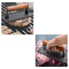 AJinTeby Heavy Duty Rectangle Burger Press, 2 Pack 8.3"×4.3" Meat