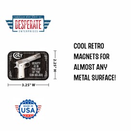Desperate Enterprises Colt Beauty Refrigerator Magnet - Funny Magnets for Office, Home & School - Made in The USA
