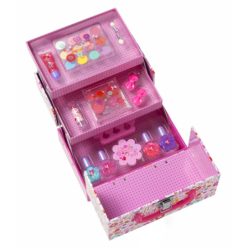 Small Lady Dot Vanity Makeup Box 221060
