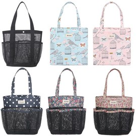 Draining Pocket Swim Bag Bath Bag Spa Bag Beach Bag 3.AMCSB18 Flower Pink 3ea