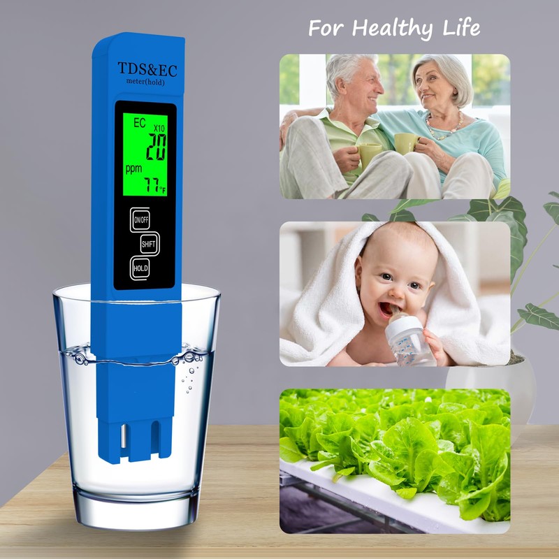 Most Accurate So Far 4-in-1 Instant Read TDS Meter -