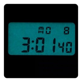 Reloj pulsera digital Casio A-168wgg con correa de acero inoxidable color dorado - fondo gris/dorado