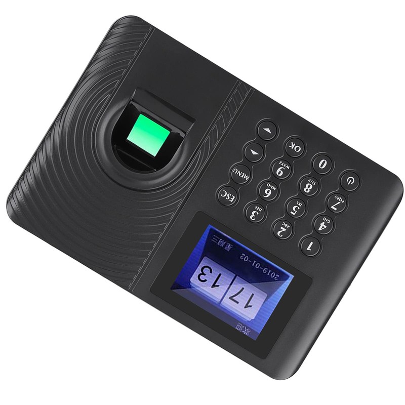 Timecard Recorder, Fingerprint Authentication, Attendance Management, High Speed Recognition, Improved