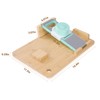 Easy-to-Use Adaptive One Handed Cutting Board,Handicap Kitchen Tools with Bread
