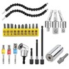 HUTHUHNHN Flexible Bit Holder Extension, Flexible Shaft Bits Drill Set