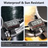 7/8"-12/8" Handlebar Bicycle Clock, Smart Solar Power Clock with Auto