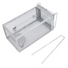 Iron Rat Mouse Trap Cage Single Door Live Animal Trap