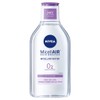 NIVEA 3-in-1 Micellar Water Sensitive Skin 400 ml, Pack of