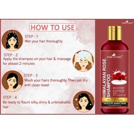 Park Daniel Premium Rose Shampoo-For Healthy and Shiny Hair Combo Pack 2 Bottle of 100 ml(200 ml)