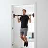 Dranvosk Adjustable Doorway Pull Up Bar for Home Gym -