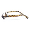 The Noble Semi-Rimless Half Reader Half Moon Reading Glasses, 2.75
