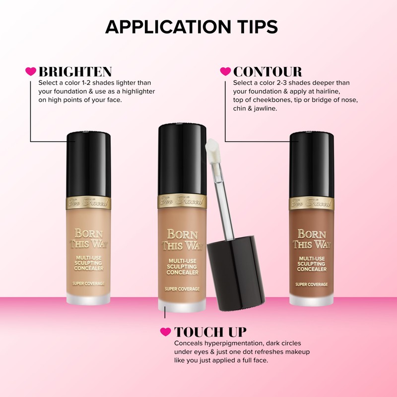 Too Faced Born This Way Super Coverage Multi-Use Concealer |