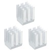 PATIKIL Heatsink 9x9x12mm, 3 Pcs Aluminum Cooler Radiator Heat Sink