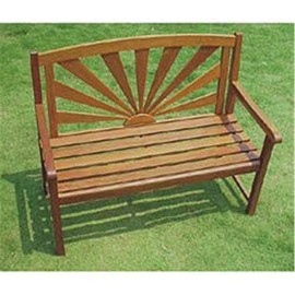 International Caravan Furniture Piece Acacia Sapporo Bench